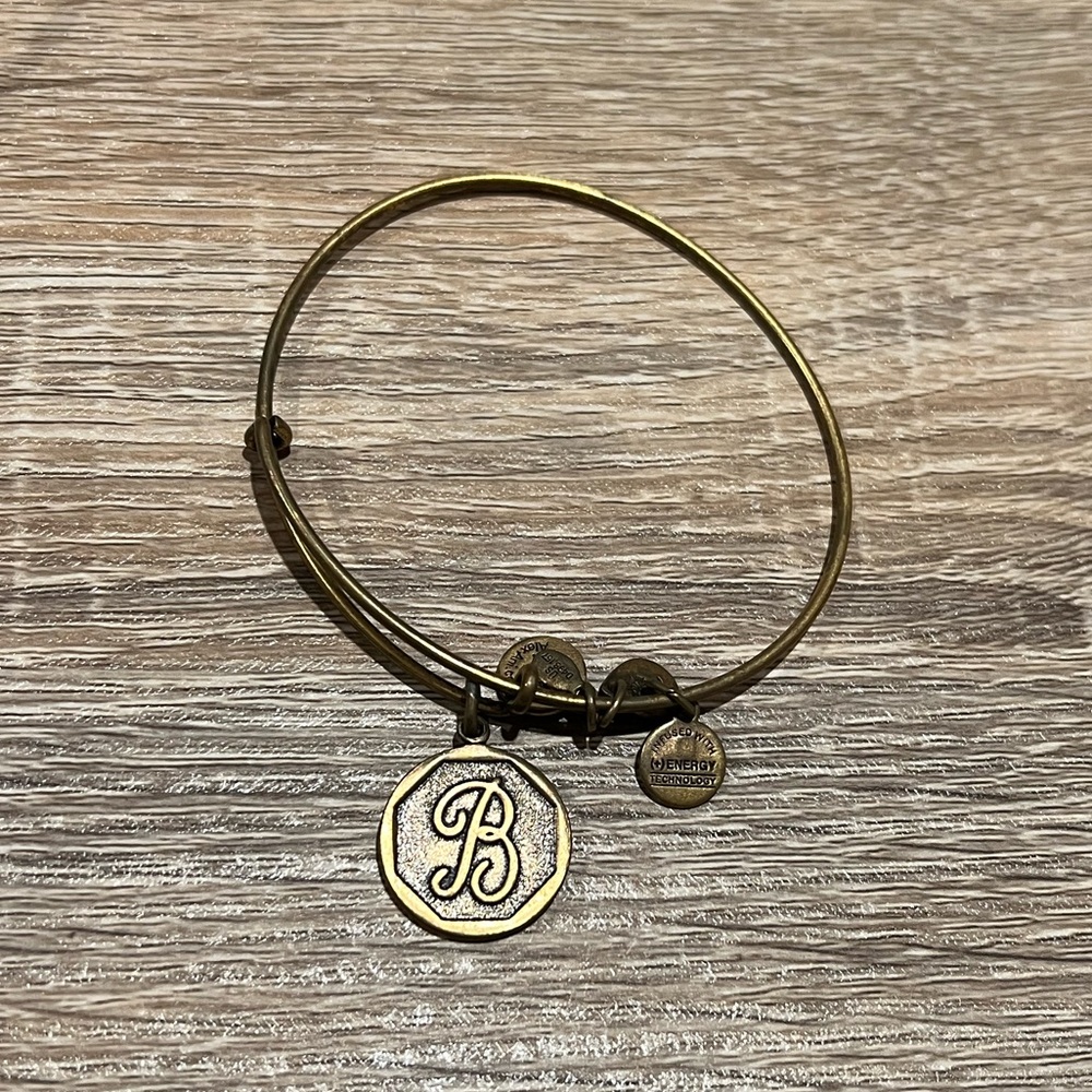 B charm bracelet